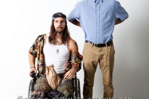 El teniente Dan y Forrest Gump asaltan Halloween