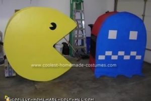 El traje de trabajo Pacman casero más genial