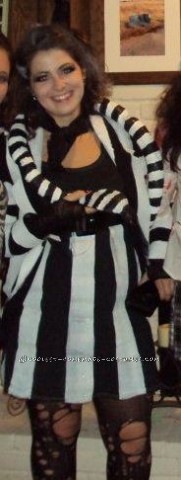 Quería crear un disfraz de Beetlejuice que fuera claramente Beetlejuice, pero que al mismo tiempo tuviera un poco de estilo propio.