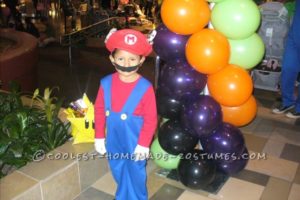 Genial disfraz casero de super mario