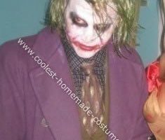 Genial disfraz de Joker para Halloween