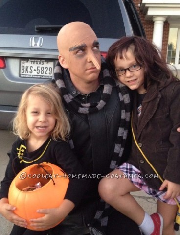 Genial disfraz familiar Despicable us
