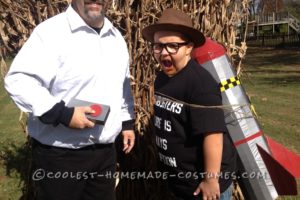 Genial disfraz para padre e hijo Mythbusters couple
