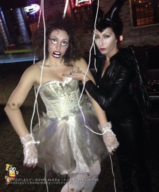 Genial idea de disfraz de títere para Halloween