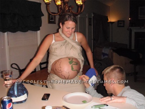 Desde el momento en que supe que iba a tener una gran barriga durante Halloween, le dije a mi esposo que quería que se separara de nosotros.