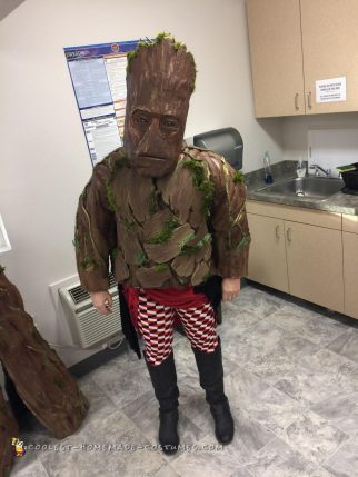 Traje de Groot casero