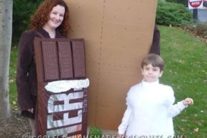 Impresionante disfraz de Halloween de la familia Smore DIY