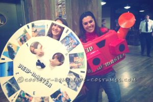 Impresionante disfraz de pareja View-Master