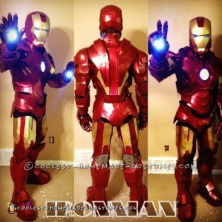 Impresionante traje de Iron Man hecho en casa