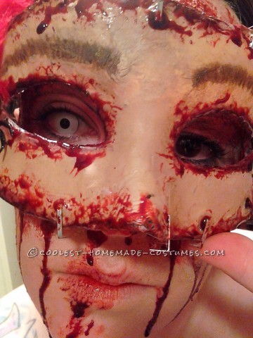 Inquietante maquillaje de Halloween - Buffalo Bill Masquerade Party