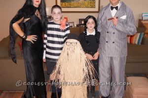 La familia Addams – disfraz familiar súper divertido