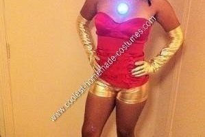 La mejor idea casera de disfraz de Iron Man para mujer sexy