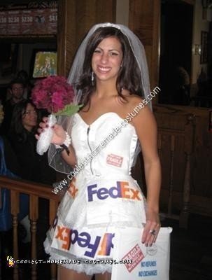 Idea de disfraz de dama de honor de pedido por correo de bricolaje
