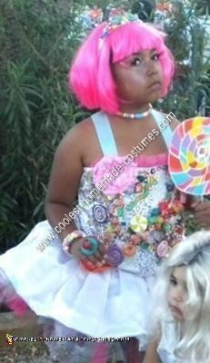 Idea de disfraz de princesa Candy DIY para Halloween