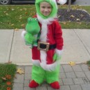El Grinch que robó la idea del disfraz de Halloween de un niño