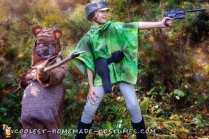 Los disfraces de Halloween para niños más lindos de Star Wars: Ewok y Leia