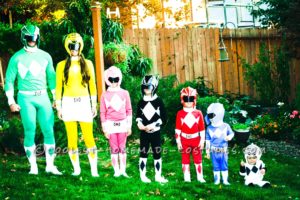 Los mejores disfraces de Halloween de la familia Power Rangers