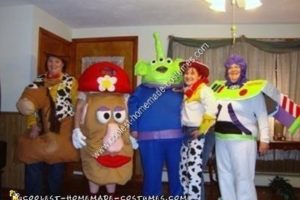 Los mejores disfraces de Halloween hechos en casa de Toy Story