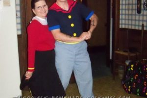 Los mejores disfraces de Halloween para Popeye y Olive Oyl