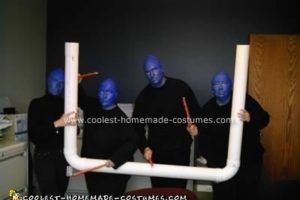 Los mejores trajes caseros de Blue Man Group