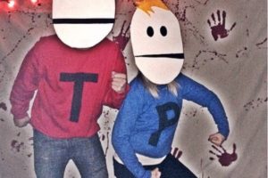 Terrance y Philip en disfraces de Halloween de South Park