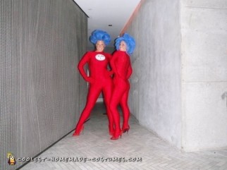 Thing One Thing Two Pareja Traje