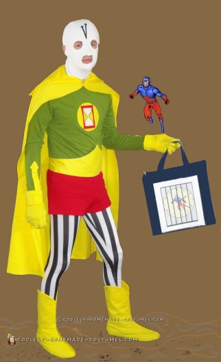Traje de Cosplay de villano de Chronos DC Comics