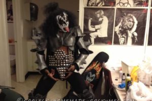 Traje de armadura de bricolaje de Gene Simmons