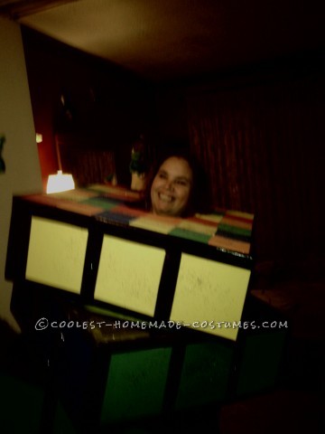 Traje de cubo de Rubik hecho en casa: mi juguete favorito de los años 80