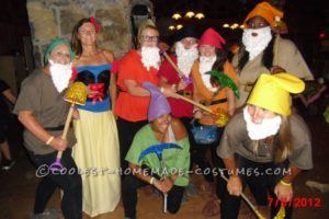 Traje de grupo «Blancanieves y los 7 enanitos»