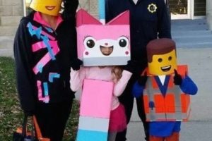 Trajes de la familia Lego