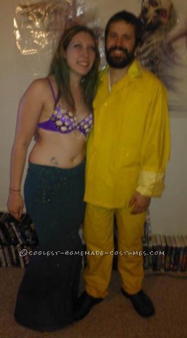 Un sexy disfraz de sirena DIY para Halloween: ¡qué monada!