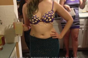Un sexy disfraz de sirena DIY para Halloween: ¡qué monada!