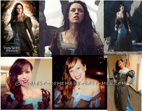 Vestido de Blancanieves hecho a mano de Show White and the Huntsman