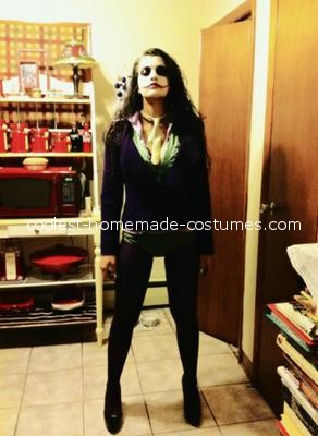 Traje completo - Disfraz de Joker para mujer