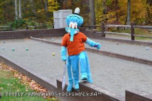 Calamardo: el mejor disfraz que he hecho