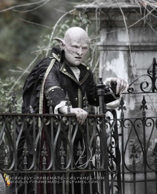 El disfraz más espeluznante de Orlok vivo o muerto
