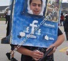 La mejor idea de bricolaje para disfraces de Halloween Face-Book