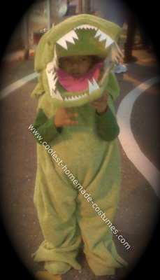     disfraz de dinosaurio 