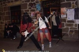 El traje de local más genial de AXL Rose and Slash para una pareja