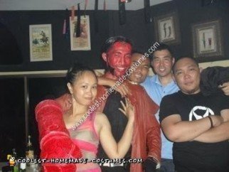 Disfraz casero de Hellboy