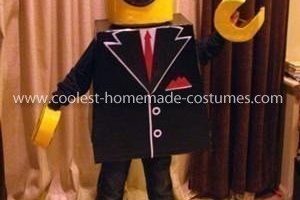 El disfraz de Halloween de Lego Man más genial