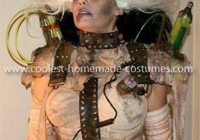 El disfraz de novia de Frankenstein casero más genial