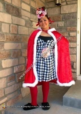 Disfraz de Cindy Lou hecho en casa para Halloween