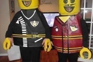 El mejor disfraz de pareja de Lego DIY