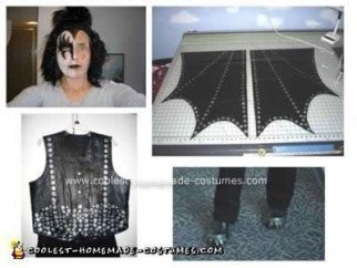 Disfraz de demonio hecho en casa por Gene Simmons