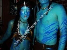 La mejor idea casera de disfraces de Halloween para parejas de Avatar