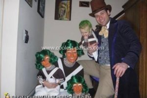 Los mejores disfraces de la familia Willy Wonka y Oompa Loompa