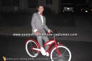 La mejor idea de disfraces de bricolaje de Pee Wee Herman