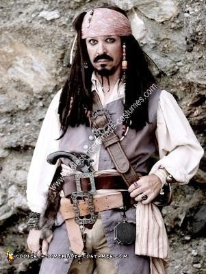 Disfraz casero de Jack Sparrow